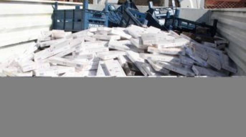 Sigara kaçakçılığı yapan 5 kişi yakalandı