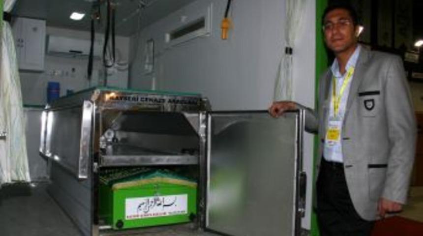 Kayserili &Uuml;retici Tabuta Hareket Sens&ouml;r&uuml; Koydu