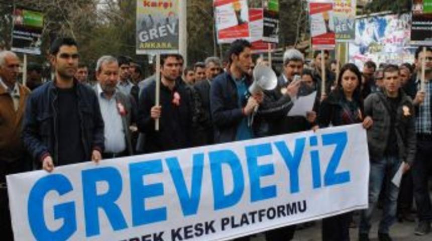 Siverek Eğitim-Sen &Uuml;yeleri 2 G&uuml;n İş Bırakma Kararı Aldı