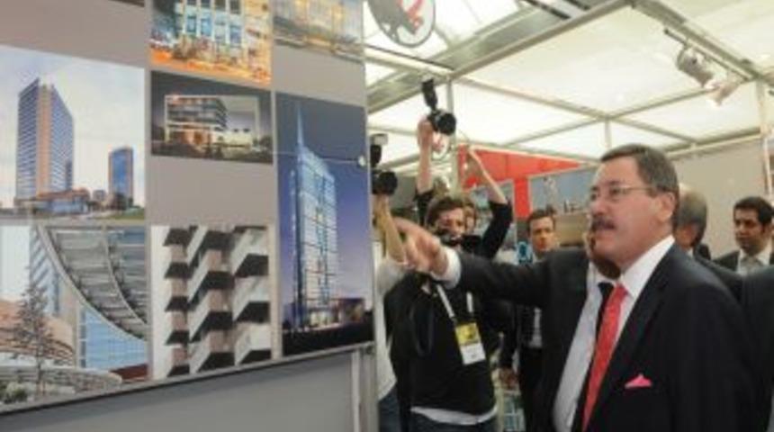 Başkan G&ouml;k&ccedil;ek, İstanbul Arkiparc'12'de