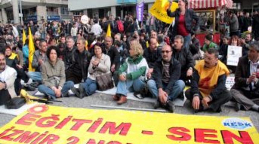 Olaylı 4+4+4 Protestosunda Kesk Üyeleri Basın Açıklaması Yaptı