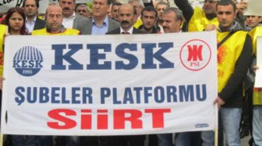 Siirt'te 4+4+4 Protestosu