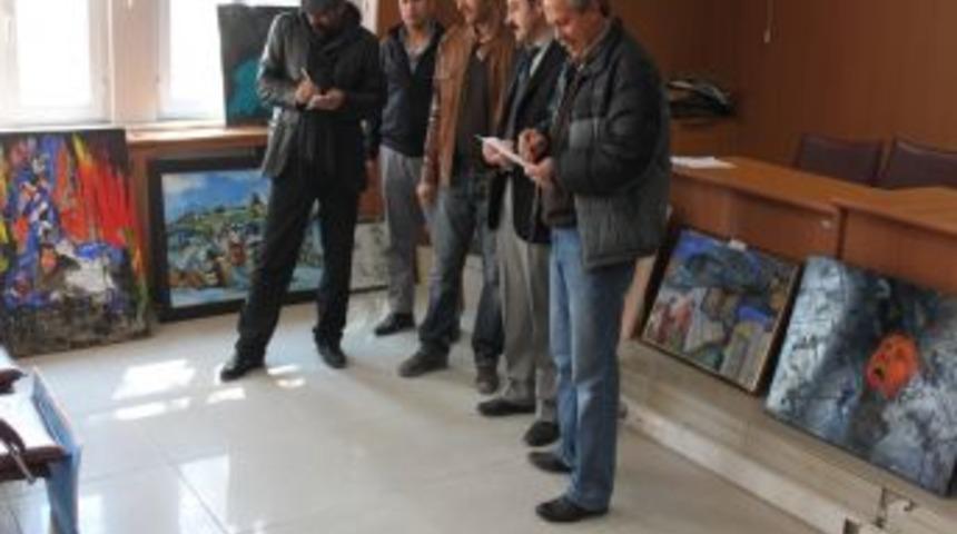 Van'da &Ouml;ğretmenler Arası Resim Yarışması