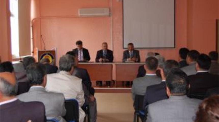 A&ccedil;ık okul projesi toplantısı yapıldı