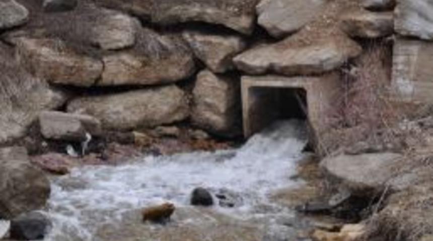 Yozgat&rsquo;ta eriyen kar suları Kirazlı g&ouml;letini doldurdu