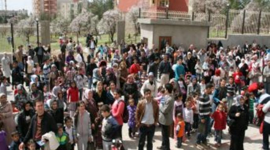 Midyatlı anaokulu &ouml;ğrencileri, Erdem Koleji'nin resim yarışmasında ter d&ouml;kt&uuml;