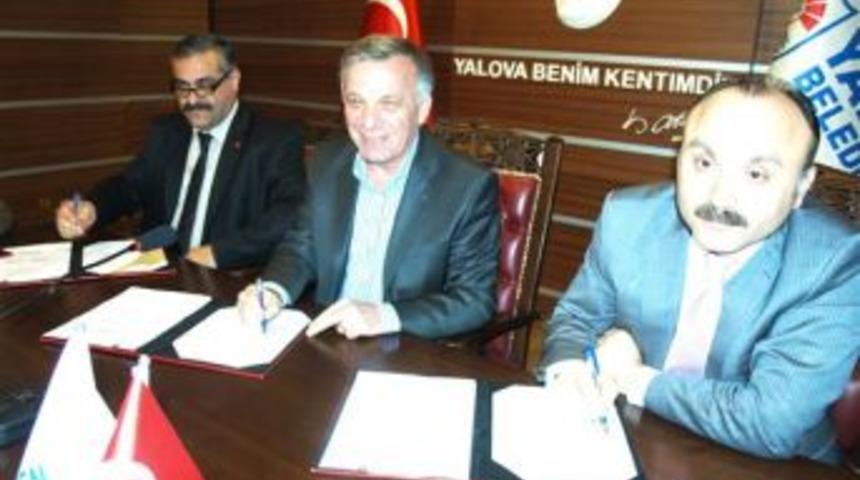 Yalova Belediyesi toplu s&ouml;zleme imzalandı