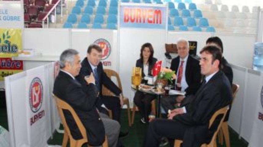 &Ccedil;ift&ccedil;iler tarım sergisinde buluştu