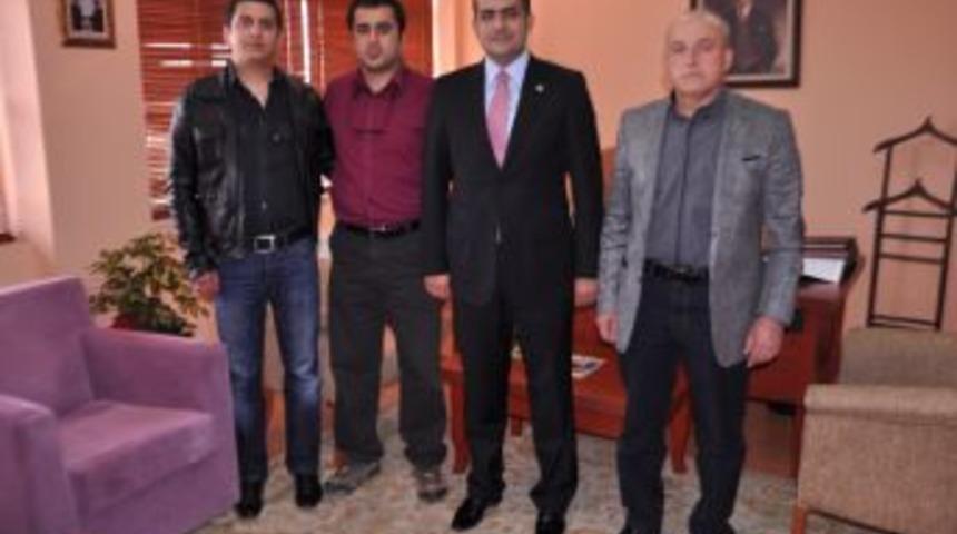 Kafsid'den Kaymakam Kutluca'ya ziyaret