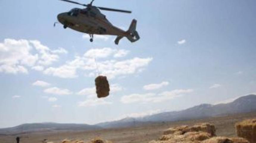 Afyonkarahisar'da yaban hayvanlarına 6 bin kilo yem atıldı