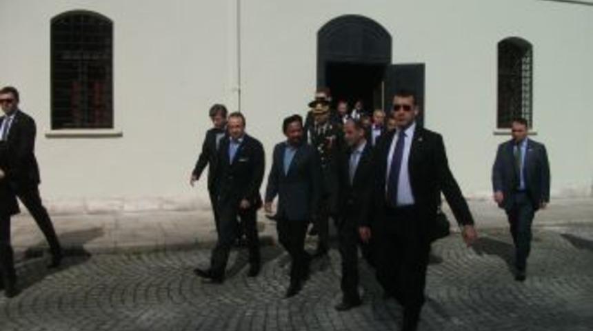 Branei Sultanı tarihi yarımadayı gezdi