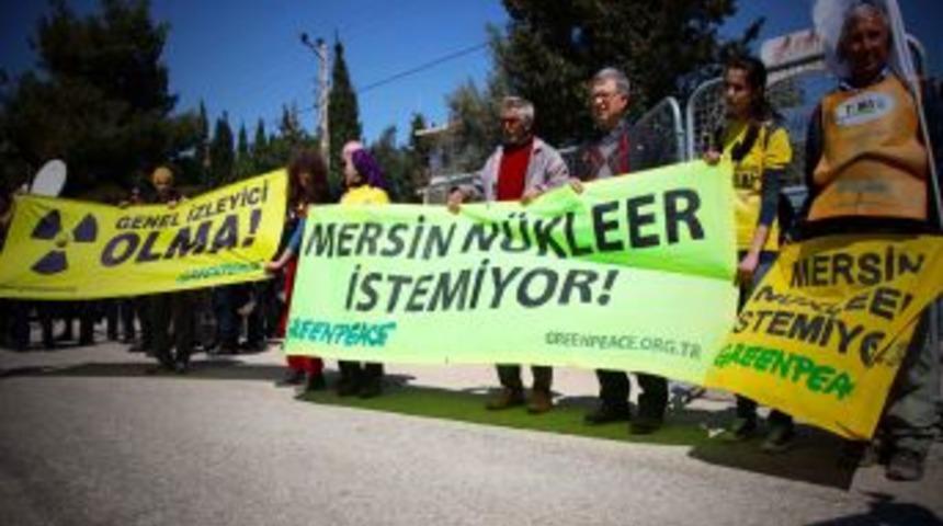 N&uuml;kleer Bilgilendirme Toplantısına Yoğun Protesto