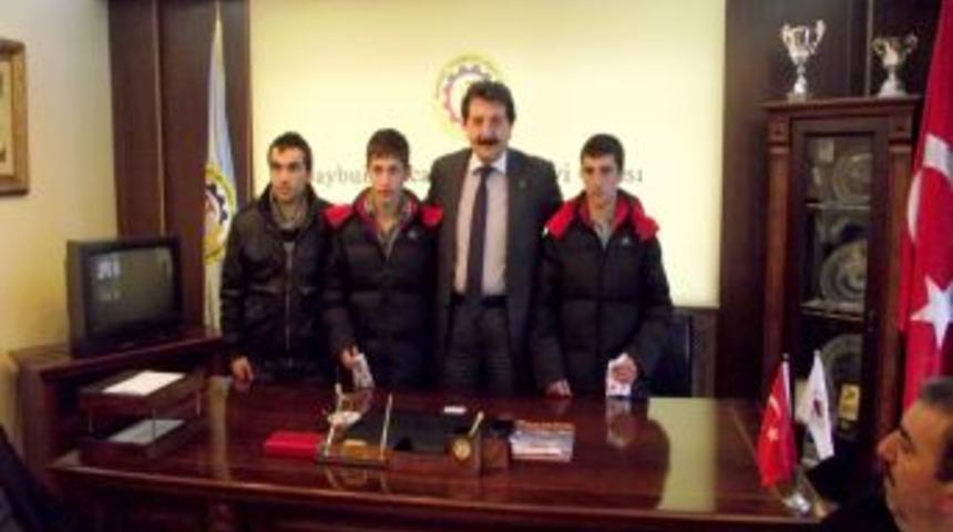 Bayburt TSO boks&ouml;rleri altınla &ouml;d&uuml;llendirdi