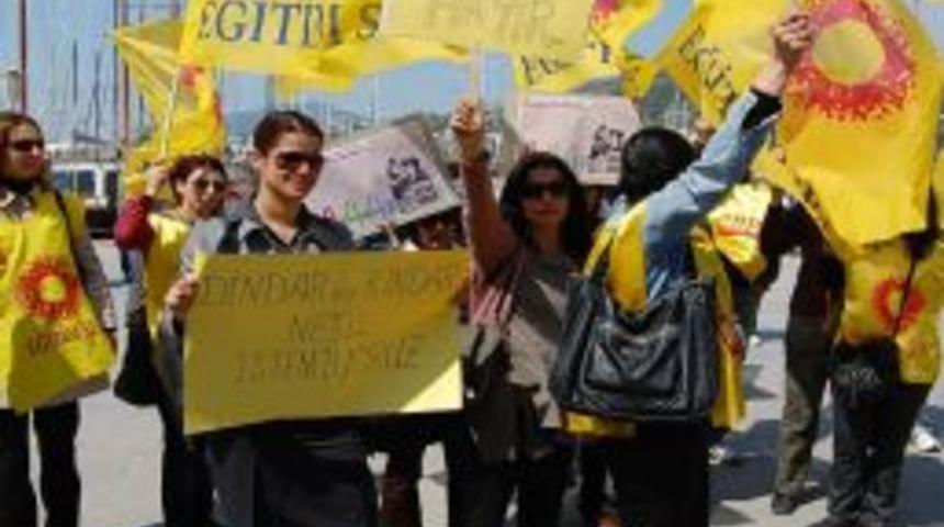 Eğitim-Sen &Uuml;yelerinin 2 G&uuml;nl&uuml;k Protestosu Sona Erdi