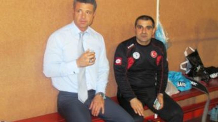 Grekoromen Milli Takım kampına Saran'dan s&uuml;rpriz ziyaret