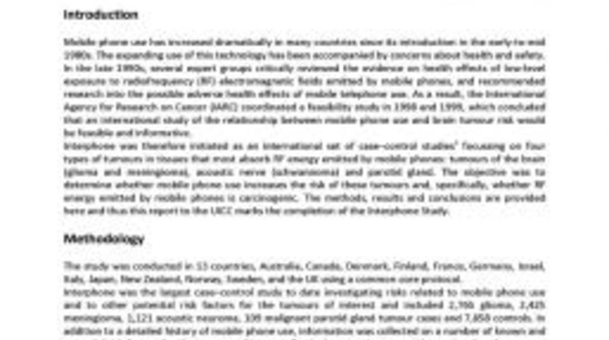 IARC: Cep telefonu-kanser ilişkisinde delil yok
