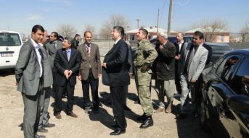 Kaymakam Yılmaz Okul İnşaatını Denetledi