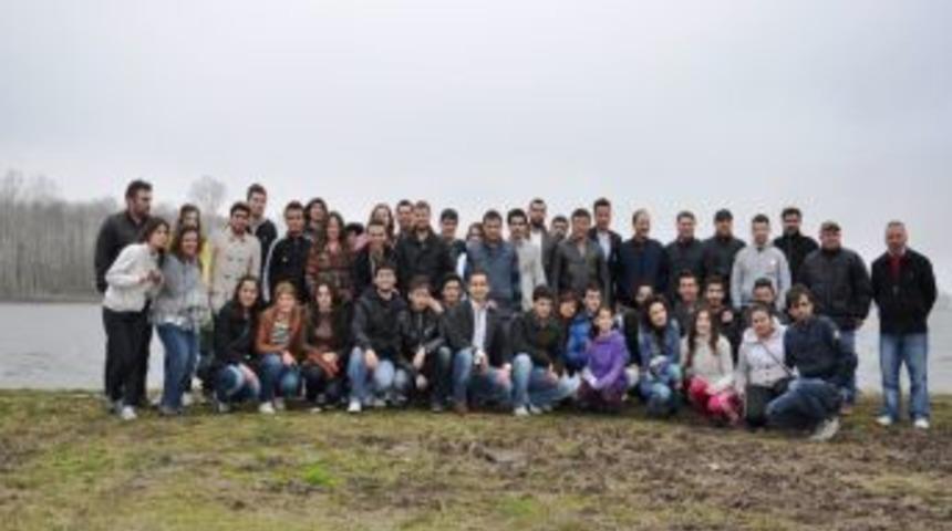 OM&Uuml; Doğa Kulub&uuml; &uuml;yeleri Terme'de