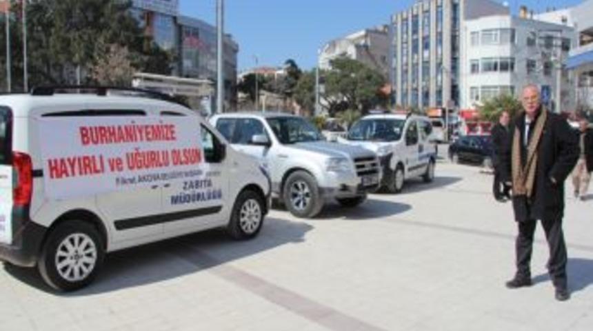 Burhaniye Belediyesi ara&ccedil; filosunu genişletti