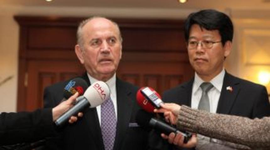 G&uuml;ney Kore B&uuml;y&uuml;kel&ccedil;isi Kadir Topbaş'ı ziyaret etti