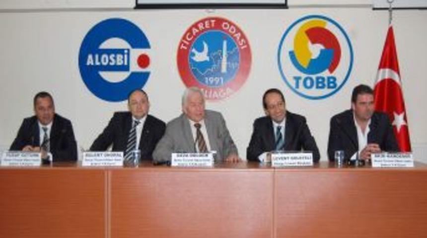 Deniz Ticaret Odası sekt&ouml;r meselelerini Aliağa'da değerlendirdi
