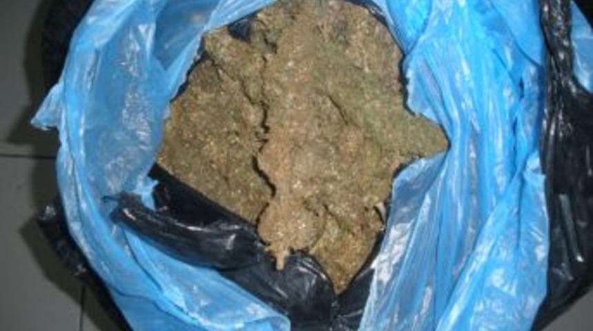 Kayseri&rsquo;de 48 kilo esrar ele ge&ccedil;irildi