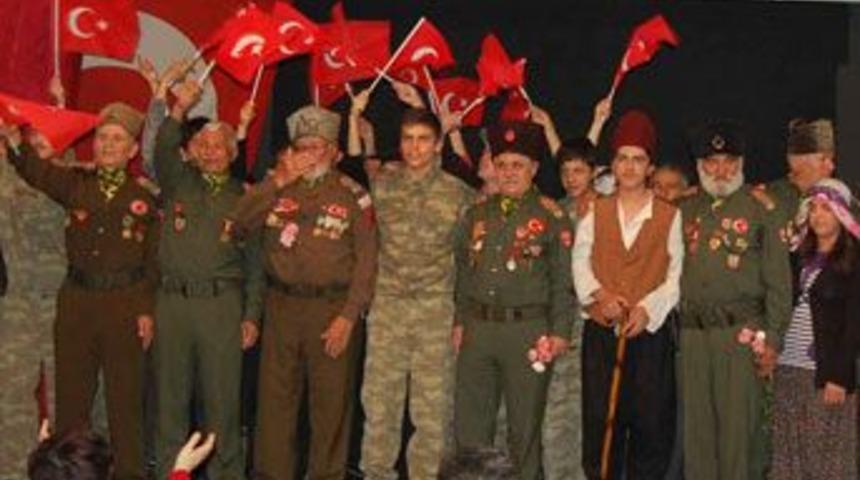 Gaziler &ccedil;ok duygulandı