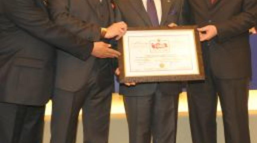 Sivas TSO'ya 5 yıldızlı hizmet &ouml;d&uuml;l&uuml;