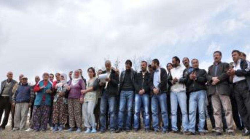 Vatandaşlardan taş ocağı tepkisi