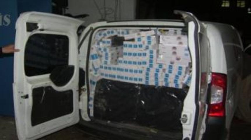 Yozgat&rsquo;ta 14 bin 900 paket ka&ccedil;ak sigara ele ge&ccedil;irildi