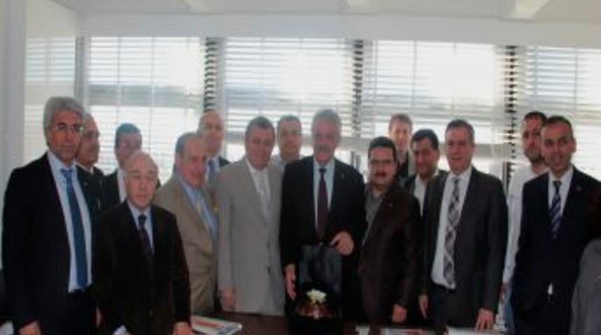 ATO heyetinden &Ccedil;ankaya Belediyesi'ne ziyaret