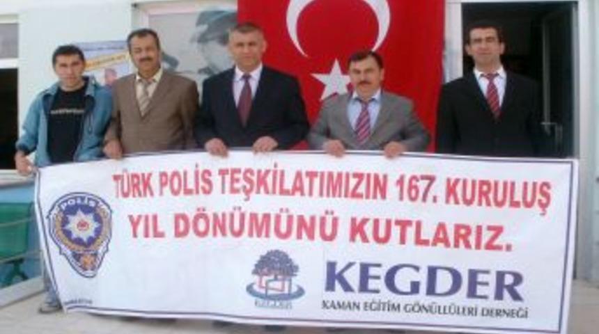 KEGDER y&ouml;netimi T&uuml;rk Polis Teşkilatı'nın 167.yılını kutladı
