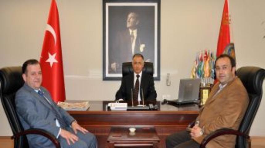 &Ccedil;orum Ticaret ve Sanayi Odası y&ouml;netiminden polise 167. yıl ziyareti