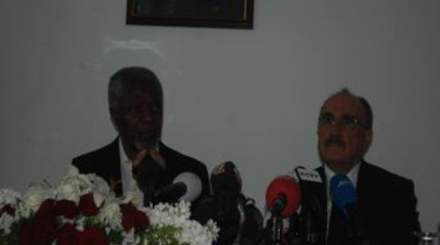 Atalay: Sayın Annan&rsquo;ın misyonunun iyi şekilde sonu&ccedil;lanmasını bekliyoruz