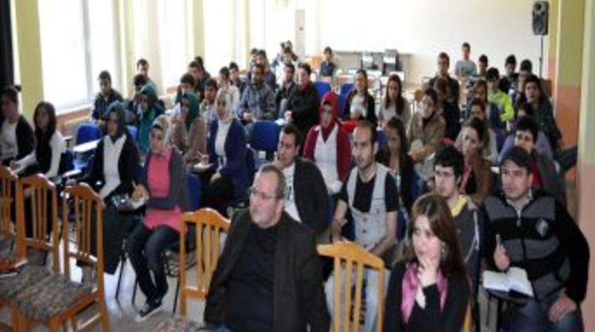 Edremit Meslek Y&uuml;ksekokulu'nda d&uuml;nya zeytinciliği tartışıldı