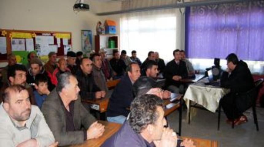 &Ccedil;ift&ccedil;ilere organik &ccedil;eltik &uuml;retimi eğitimi verilmeye başlandı