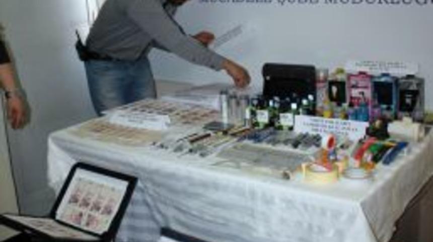 Kalpazanın bastığı sahte para mor ışıkta bile fark edilmiyor