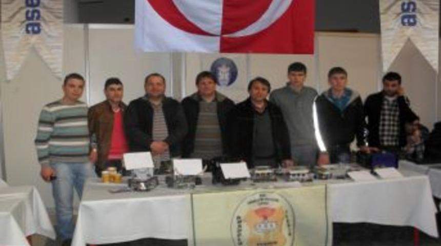 Zile ekibi, Uluslararası Robot G&uuml;nleri'nden 9 dereceyle d&ouml;nd&uuml;