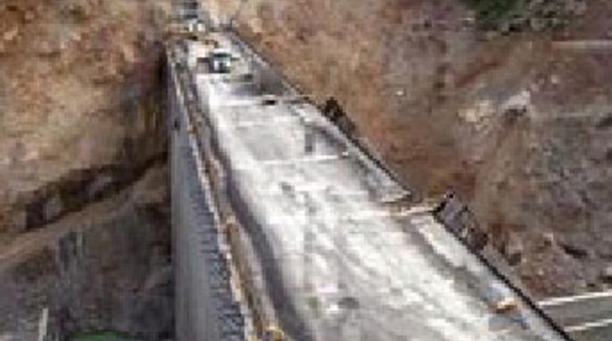 Baraj borularında &ccedil;atlak