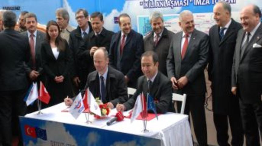 Y&uuml;ksek Hızlı Tren&rsquo;in K&ouml;sek&ouml;y-Gebze kesimi 2. etabının temeli atıldı