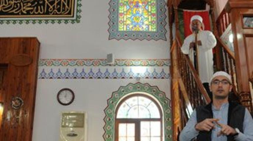 Kepez'de işitme engellilere din hizmeti