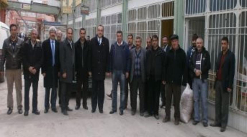 Ak Parti Malatya Milletvekili Cemal Akın Esnafı Ziyaret Etti
