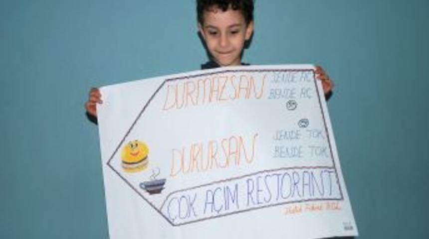 Anaokulu &ouml;ğrencileri reklam filmi hazırladı