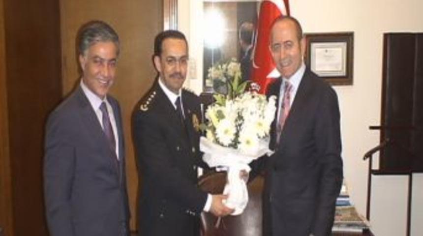 Hamza&ccedil;ebi, TBMM Koruma Daire Başkanı'nı ziyaret etti