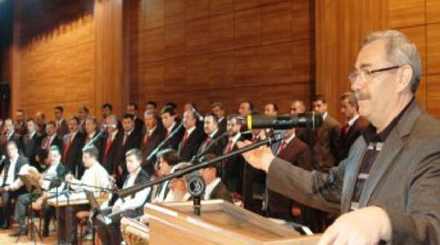 Gaziantep M&uuml;ft&uuml;l&uuml;ğ&uuml; T&uuml;rk Tasavvuf Musikisi Korosu ilk konserini verdi