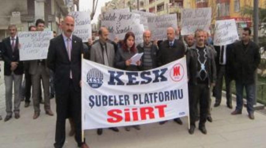 Kesk'ten Sendika Kanunu Yasa Tasarısına Tepki