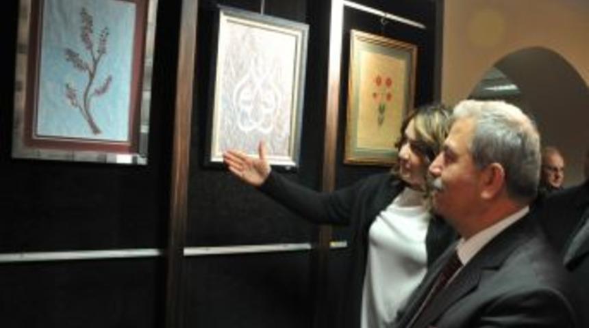 Geleneksel T&uuml;rk El Sanatları Sergisi'nin a&ccedil;ılışını Başkan Demirtaş yaptı