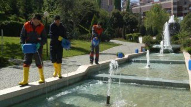 Başkent'te haşereyle mücadele çalışmaları sürüyor