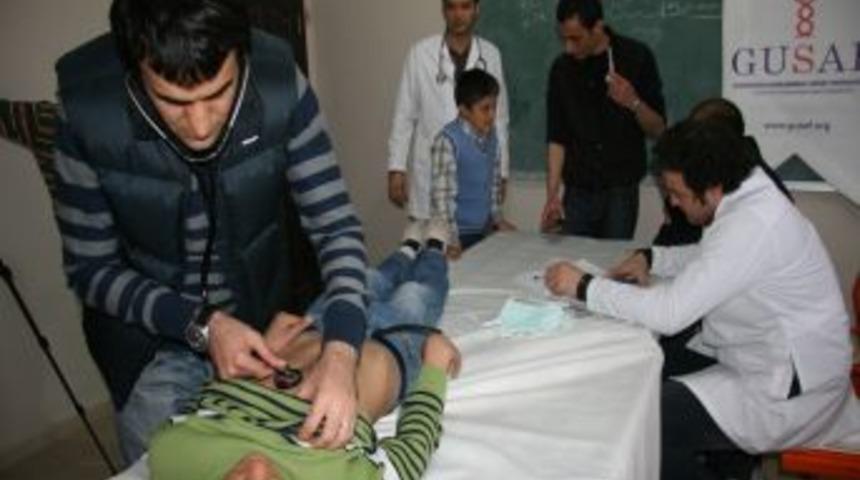 &Ouml;ğrenciler sağlık taramasından ge&ccedil;ti