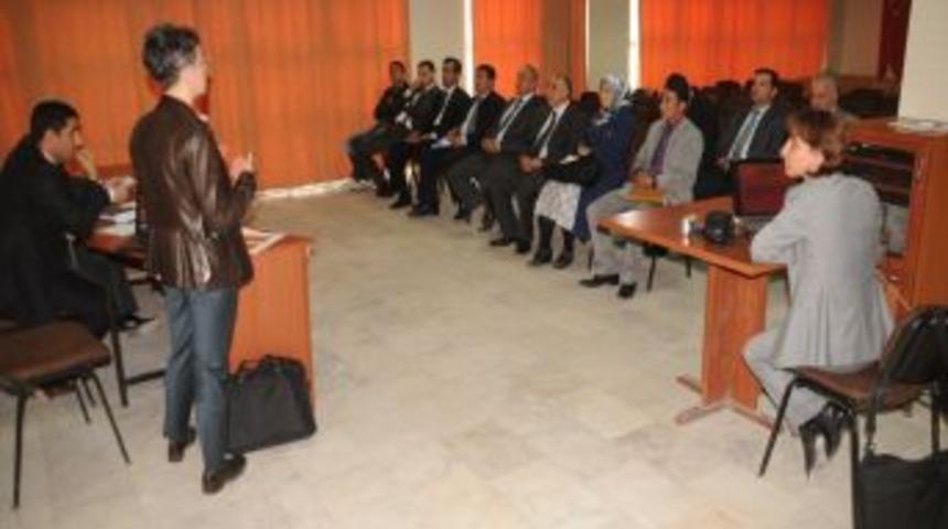 Cizre'de Sulama Alanları Alt B&ouml;lge Gelişme Planı Toplantısı D&uuml;zenlendi